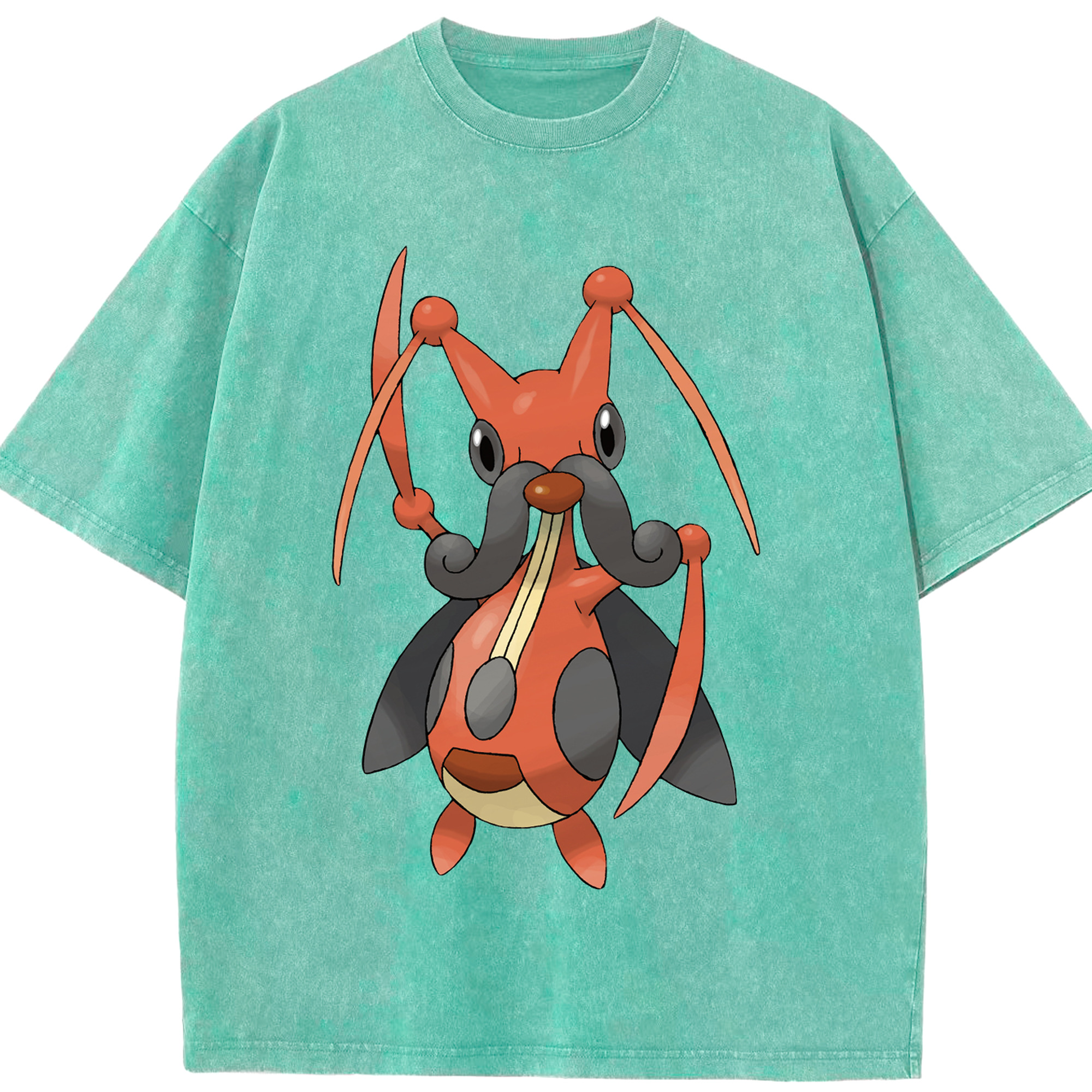 （画像用） ポケットモンスター Pokémon 綿100% ヴィンテージ風 半袖Tシャツ（フロントプリント）